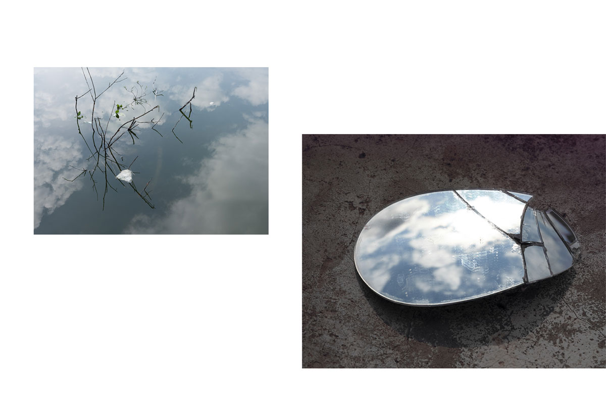 Reflets. Je caresse le silence, série de photographies de Corinne Deniel.