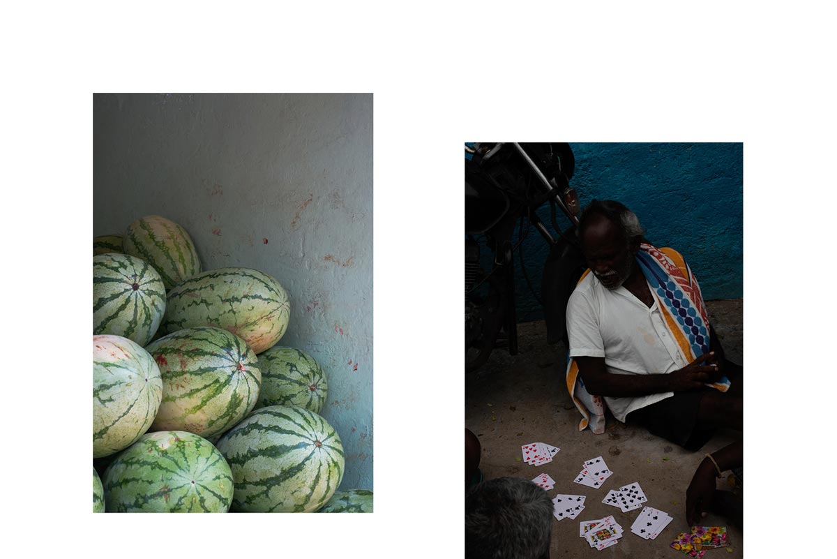 India, Fragments of impermanence, série d'images photographiques de Corinne Deniel.