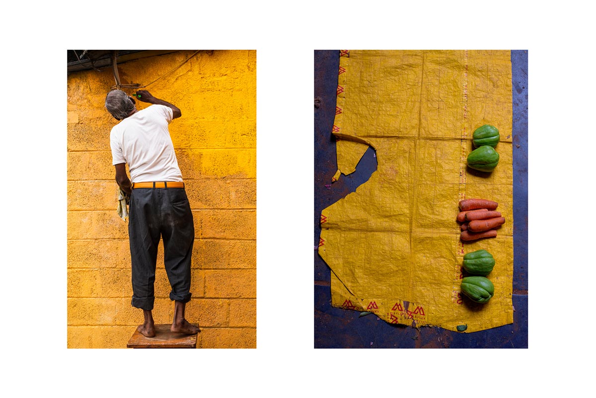 India, Fragments of impermanence, série d'images photographiques de Corinne Deniel.