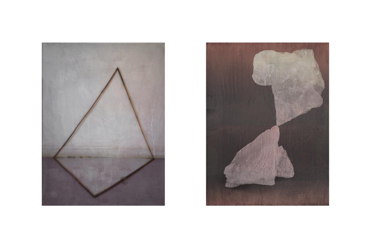 Porosité(s), série d'objets photographiques de Corinne Deniel.