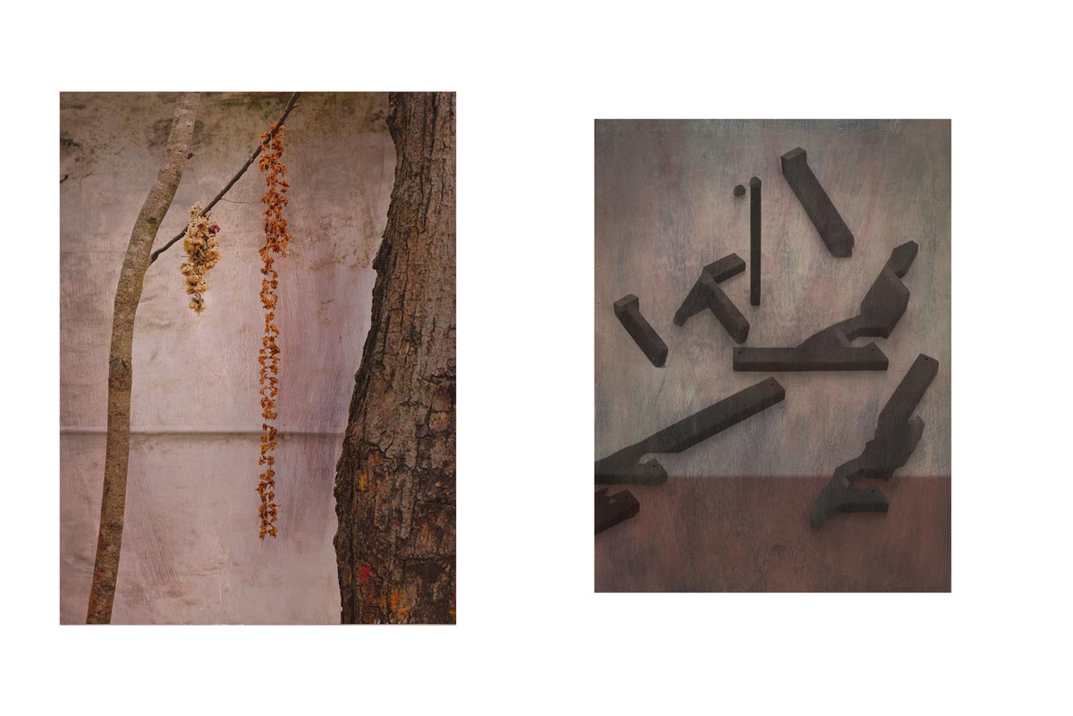 Porosité(s), série d'objets photographiques de Corinne Deniel.